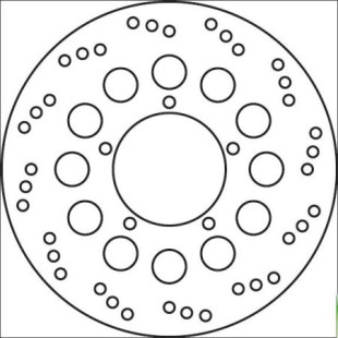 Тормозной диск BREMBO BRM 68B407E3