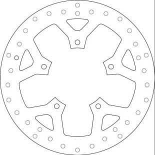 Тормозной диск BREMBO BRM 68B407D9