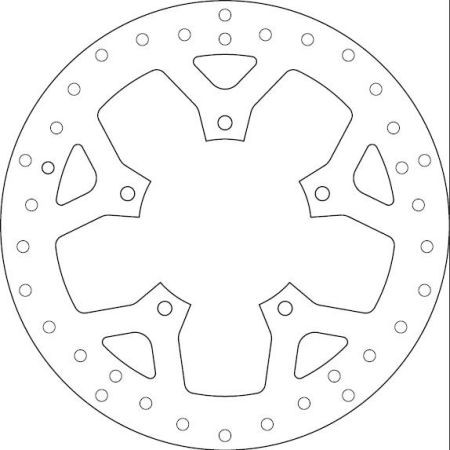 Тормозной диск BREMBO BRM 68B407D9
