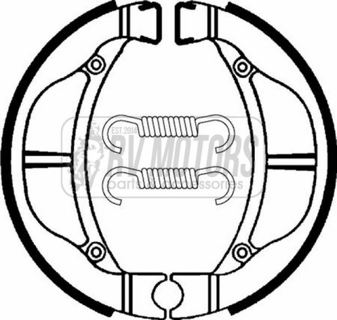 Тормозные колодки SBS 2093