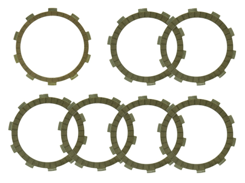 Фрикционные диски сцепления YAMAHA DT 125R (88-07), TZR 125`93-00; TDR 125`89-'03, YFS 200 BLASTER '91-'06 (EBS2313R) PSYCHIC MC-03797P