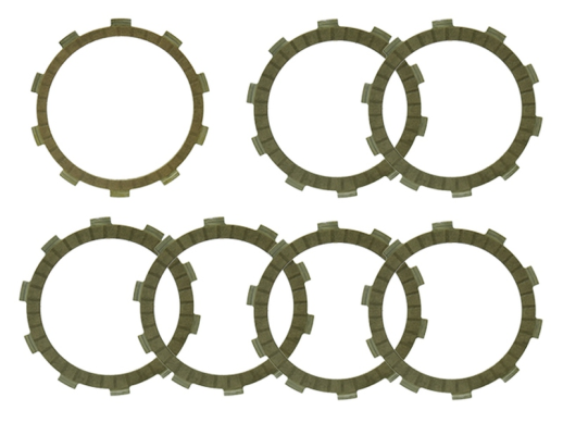 Фрикционные диски сцепления YAMAHA DT 125R (88-07), TZR 125`93-00; TDR 125`89-'03, YFS 200 BLASTER '91-'06 (EBS2313R) PSYCHIC MC-03797P