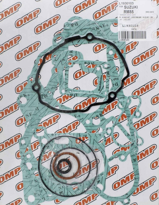 Повний комплект прокладок SUZUKI RM 85 &#39;02-&#39;18 OMP L1930103