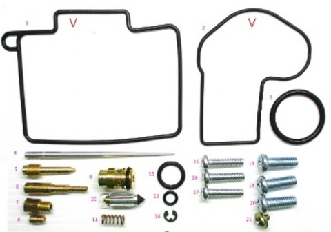 Ремкомплект карбюратора SUZUKI RM 125 '07-'08 BEARING WORX CK70728 (26-1122)