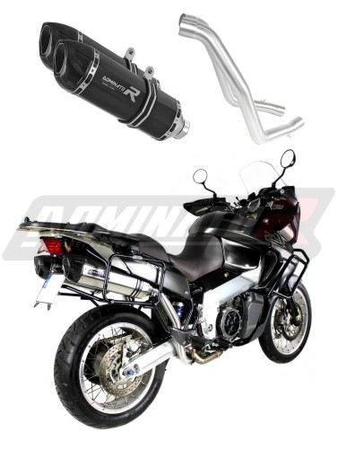 Прямоток Aprilia ETV 1000 Caponord 2001 - 2004 DOMINATOR HP1 черный