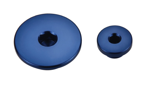 Сервисная пробка YAMAHA YZF 250 '01-'13, YZ 400/426/450 ACCEL ENP04BL синий