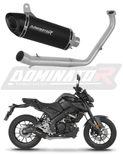 Полная система выхлопа Yamaha MT 125 2021 - 2024 DOMINATOR HP8 черный