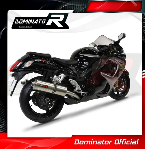 Прямоток DOMINATOR SUZUKI GSXR GSX 1300 R HAYABUSA 2008 - 2019 овальный