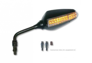 Зеркало универсальное, с поворотником FAR 6886 правое