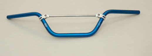 Алюминиевый руль ACCEL 22.2 mm синий SH12BL