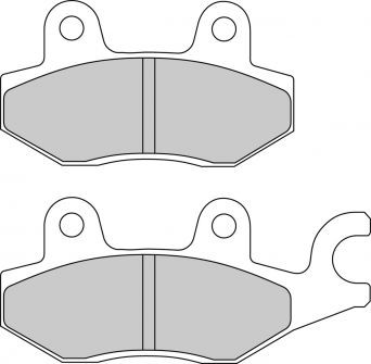 Тормозные колодки FERODO FDB2087EF