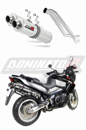 Прямоток Aprilia ETV 1000 Caponord 2005 - 2007 DOMINATOR круглый