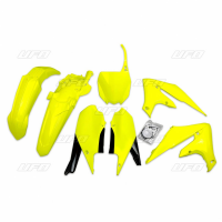 Комплект пластика UFO YAMAHA YZF 250 '19, YZF 450 18-19 (жёлтый) YA321DFLU