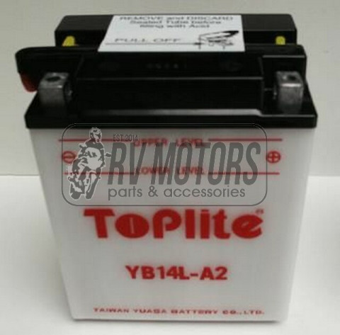 Аккумулятор TOPLITE YB16AL-A2