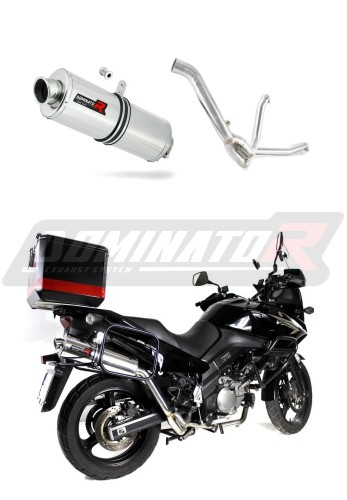 Прямоток SUZUKI DL 650 V Strom / XT 2012 - 2016 DOMINATOR овальный