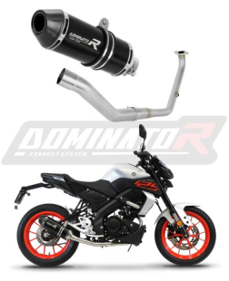 Полная система выхлопа Yamaha MT 125 2021 - 2024 DOMINATOR HP3 BLACK
