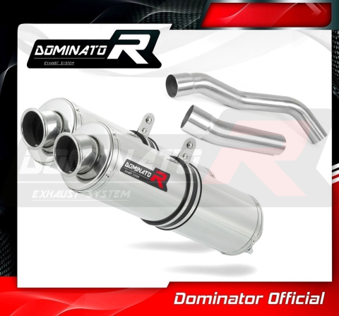 Прямоток DOMINATOR KAWASAKI Z1000 2007 - 2009 круглый