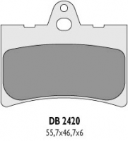 Тормозные колодки DELTA BRAKING DB2420MX-D (FA156)
