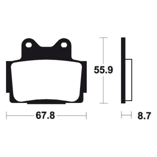 Тормозные колодки EBC FA104 