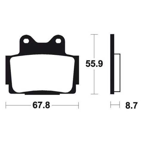 Тормозные колодки EBC FA104