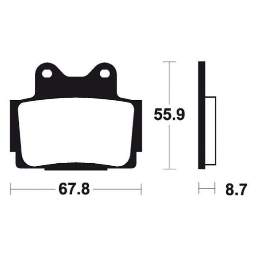 Гальмівні колодки EBC FA104 