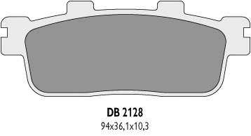 Тормозные колодки DELTA BRAKING DB2128QD-D (FA427)