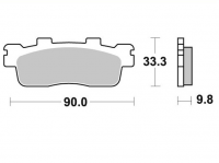Тормозные колодки BRAKING BR 945SM1