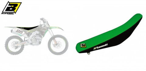 Обшивка сидения KAWASAKI KXF 250 '13-'19, KXF 450 '16-'18 BLACKBIRD REPLICA RACING TEAM 2018 E1431R10