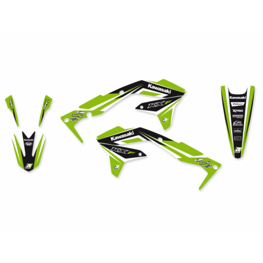 Комплект наклейок KAWASAKI KXF 450 &#39;16-&#39;18 BLACKBIRD DREAM 4 E2423N