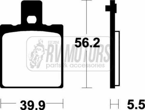 Тормозные колодки SBS 131HF