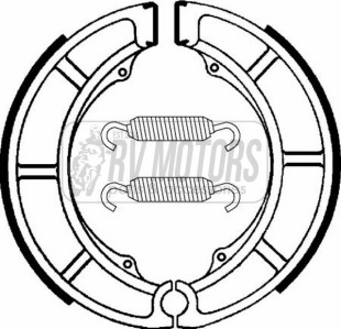 Тормозные колодки SBS 2097