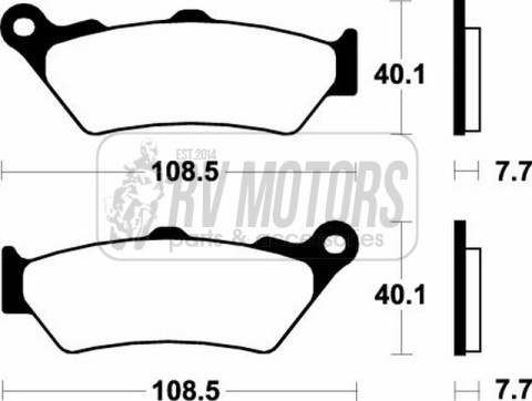 Тормозные колодки SBS 674HS