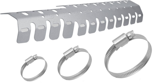 Захист коліна CROSSPRO ICE MATT 2CP07300050001 срібний