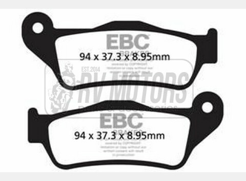 Тормозные колодки EBC FA643V