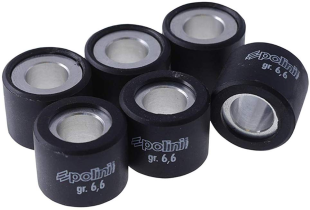 Ролики вариатора POLINI 046-92-66 19x15,5/6,6г 6шт