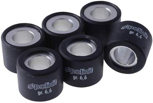 Ролики варіатора POLINI 046-92-66 19x15, 5/6, 6г 6шт