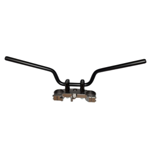 Стальной руль KAWASAKI ER 6 (2009-2011) черный BIKETEC BT0106