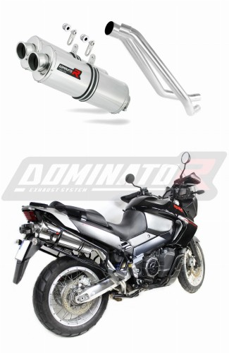 Прямоток Aprilia ETV 1000 Caponord 2005 - 2007 DOMINATOR овальный