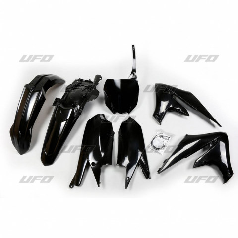 Комплект пластика UFO YAMAHA YZF 450 '18-'19, YZF 250 '19 (чёрный) (YA321E001) YAKIT321001
