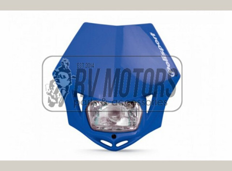 Обтекатель с фарой Кросс POLISPORT 8663500003