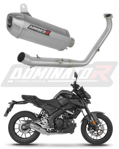 Полная система выхлопа Yamaha MT 125 2024 - 2026 DOMINATOR S3