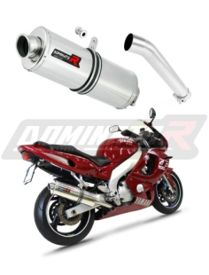 Прямоток Yamaha YZF 600 R Thundercat 1996 - 2006 DOMINATOR овальный