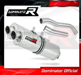 Прямоток DOMINATOR KAWASAKI Z1000 2007 - 2009 овальный