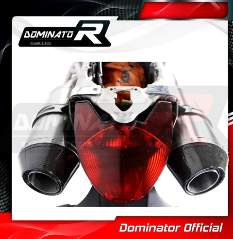 Прямоток DOMINATOR KTM 990 SUPER DUKE R 2005 - 2013 круглый