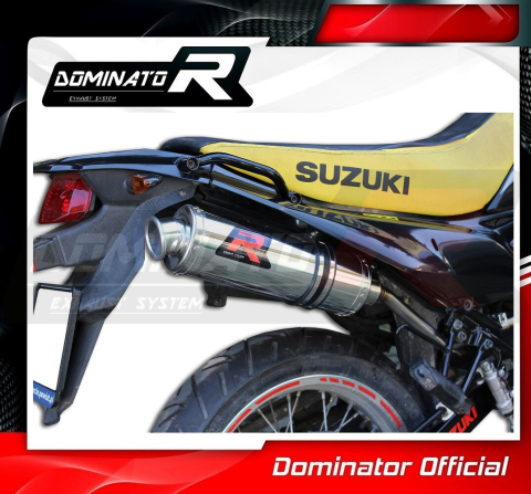 Прямоток DOMINATOR SUZUKI DR 125 SM круглый 