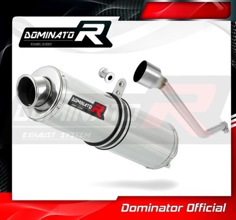 Прямоток DOMINATOR SUZUKI DR 125 SM круглый 