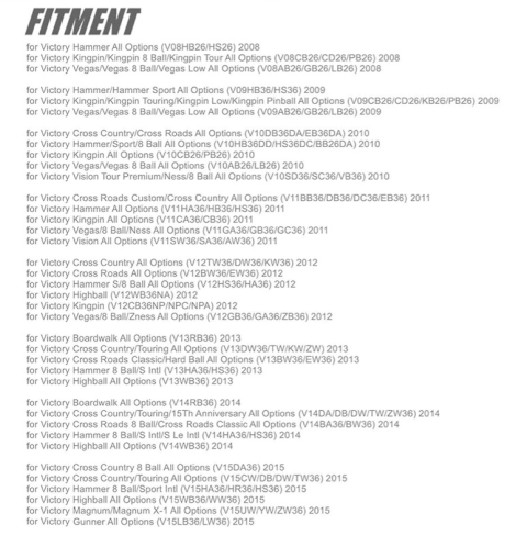 Комплект рычагов тормоза и сцепления Victory Vegas, Hammer, Kingpin, Vision. 08-15