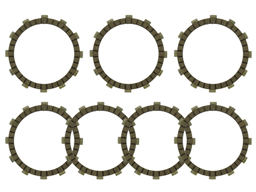 Фрикционные диски сцепления BMW F 650 '93-'03, F 650 ST '96-'00, APRILIA PEGASO 650 (91-04) (F1496) (EBS5605) PSYCHIC MC-03945C