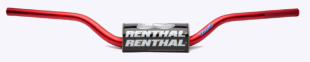 Алюминиевый руль RENTHAL 28.6mm MX Farbar Красный 605-01-RD