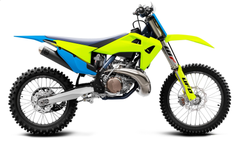 Комплект пластика UFO HUSQVARNA TC 125-250, FC 250-350-450 '19 (голубой/жёлтый) (HU622LTD19) HUKIT622LTD19